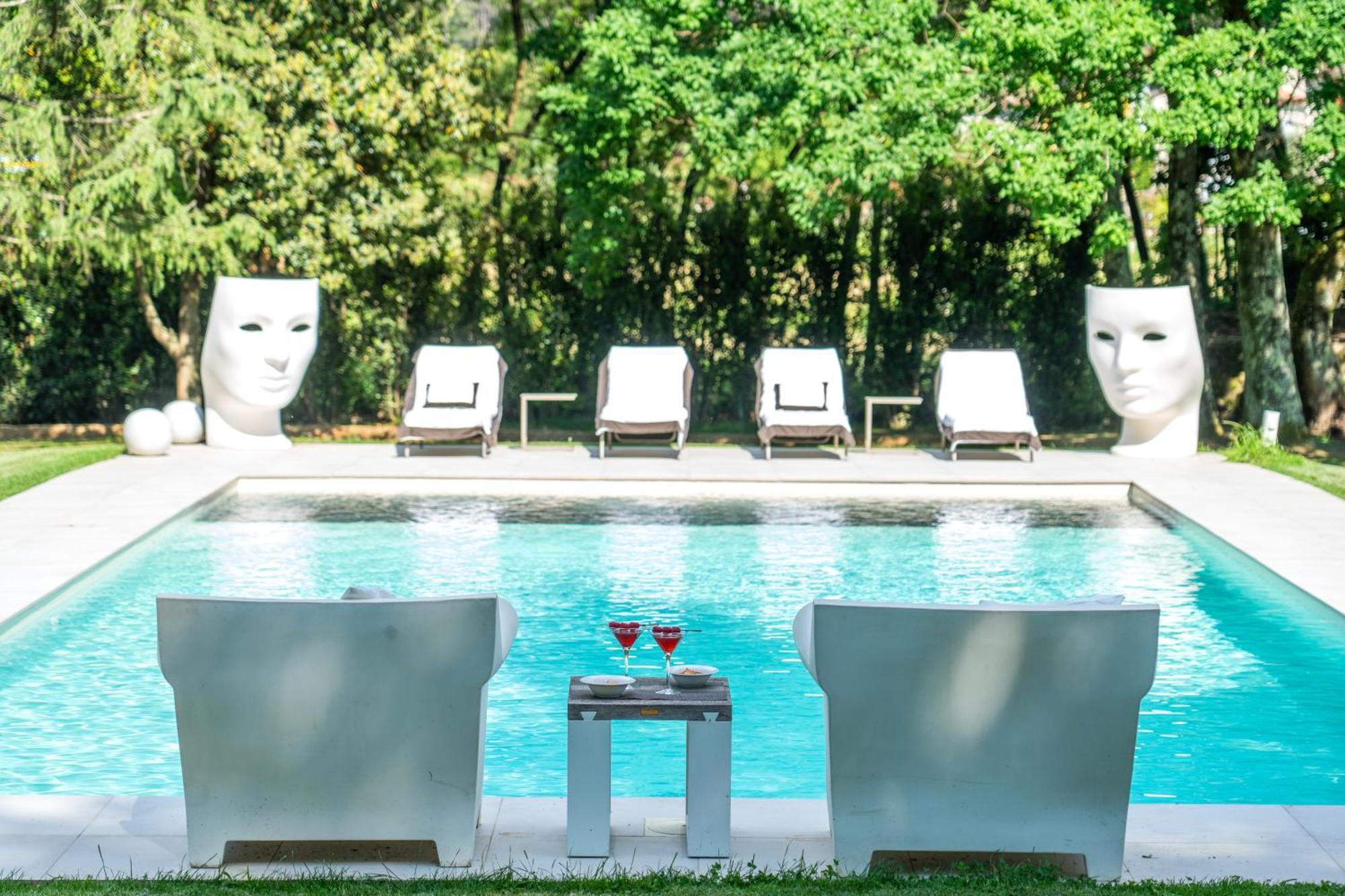 Villa Vittoria - Lusso Con Piscina, Tennis, Jacuzzi E Palestra Lucca Exteriör bild