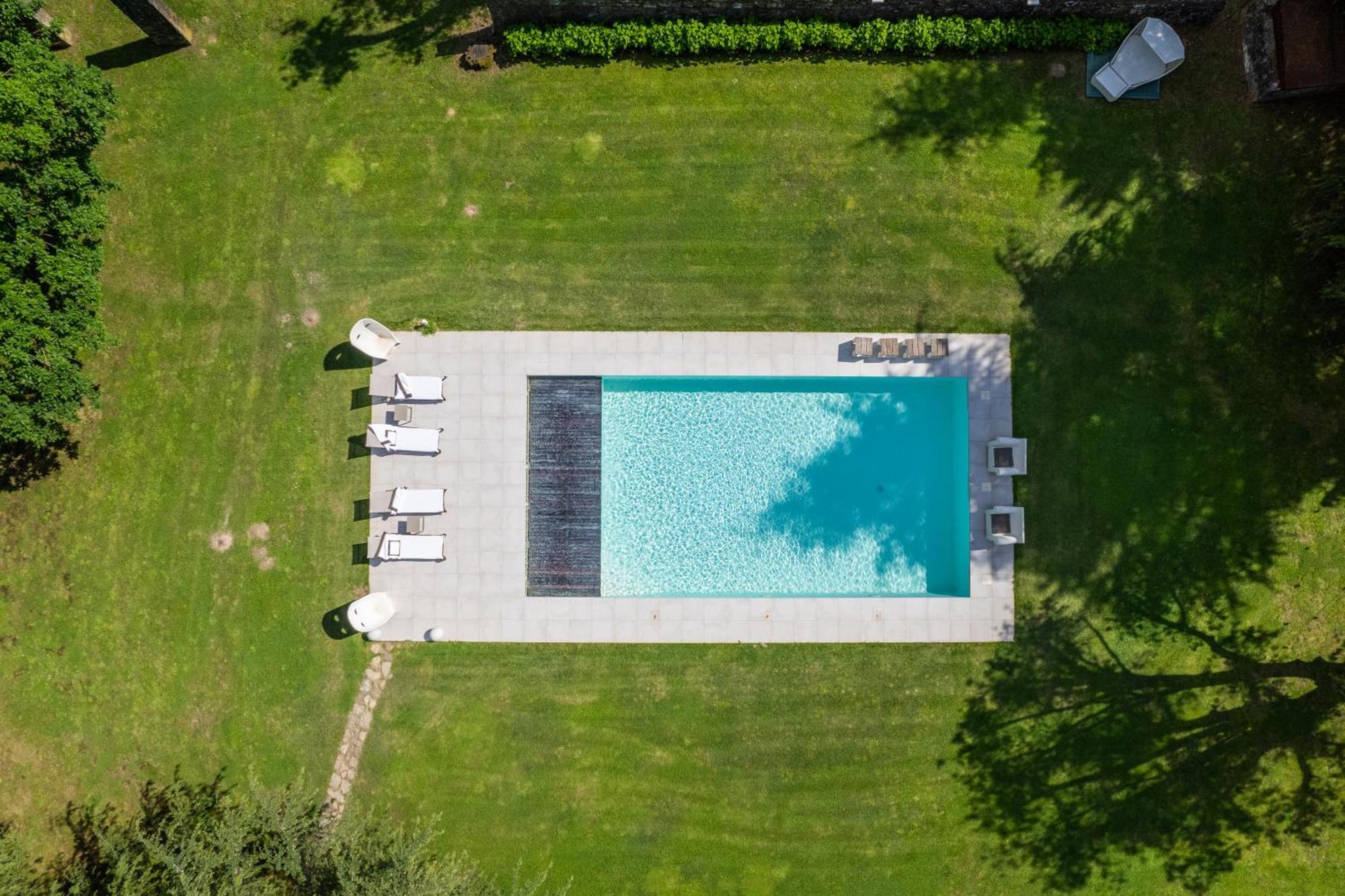 Villa Vittoria - Lusso Con Piscina, Tennis, Jacuzzi E Palestra Lucca Exteriör bild